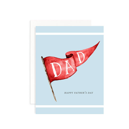 Happy Father's Day Dad Banner Greeting Card